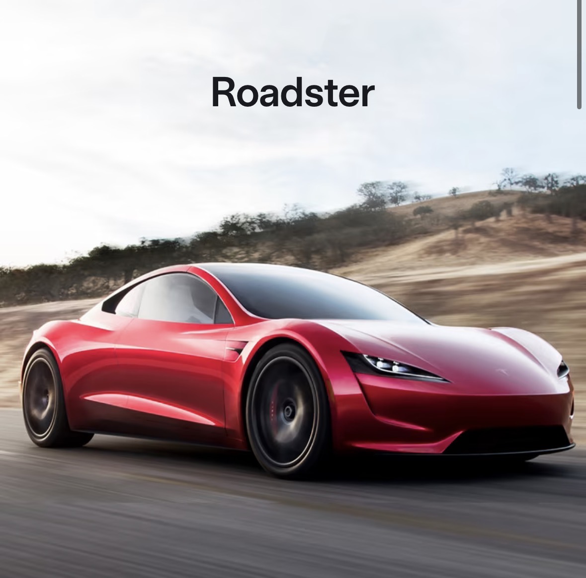 2026 Tesla Roadster